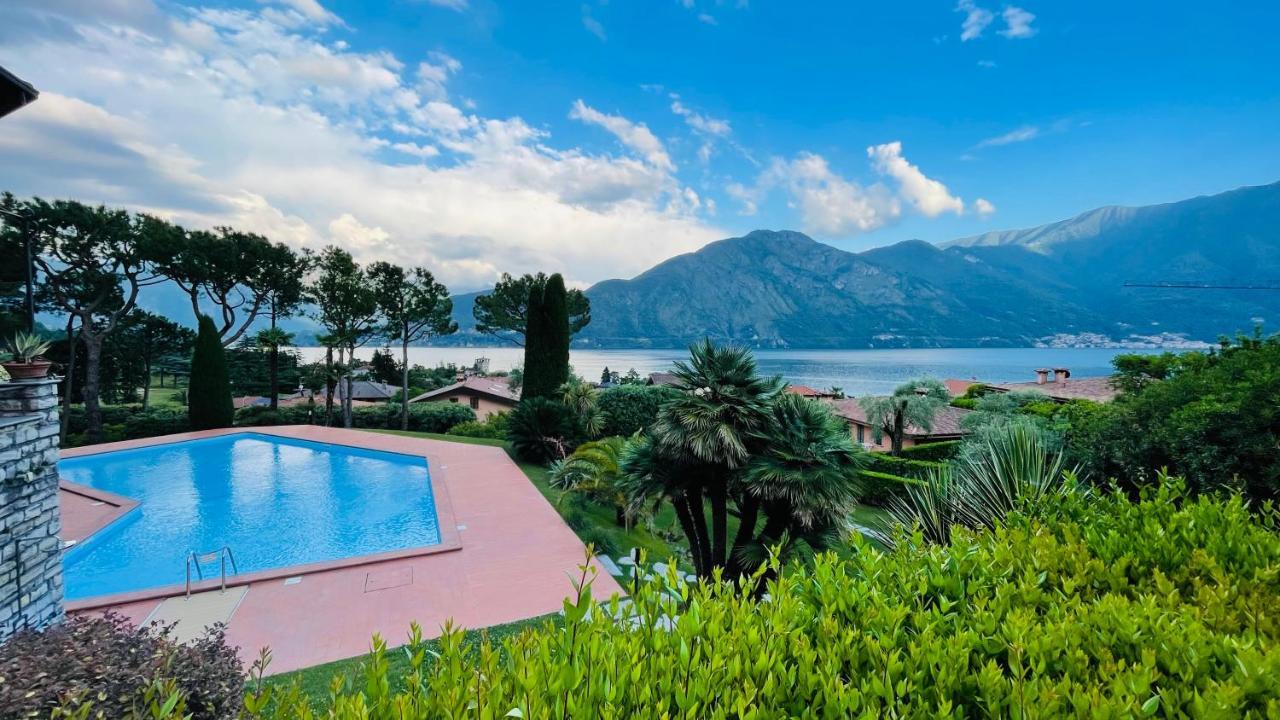Lake View, Swimming Pool, Tennis Court And Private Parking Mezzegra Εξωτερικό φωτογραφία