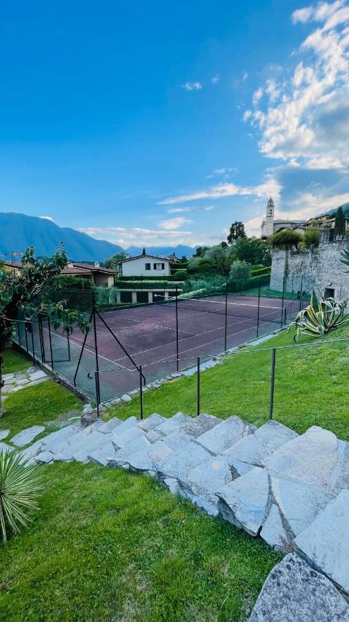 Lake View, Swimming Pool, Tennis Court And Private Parking Mezzegra Εξωτερικό φωτογραφία